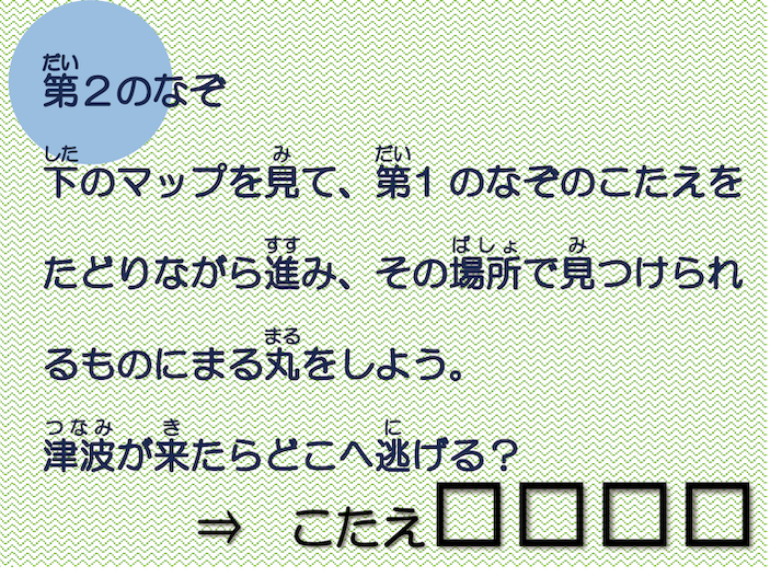 福良路地裏探訪 謎解きゲーム